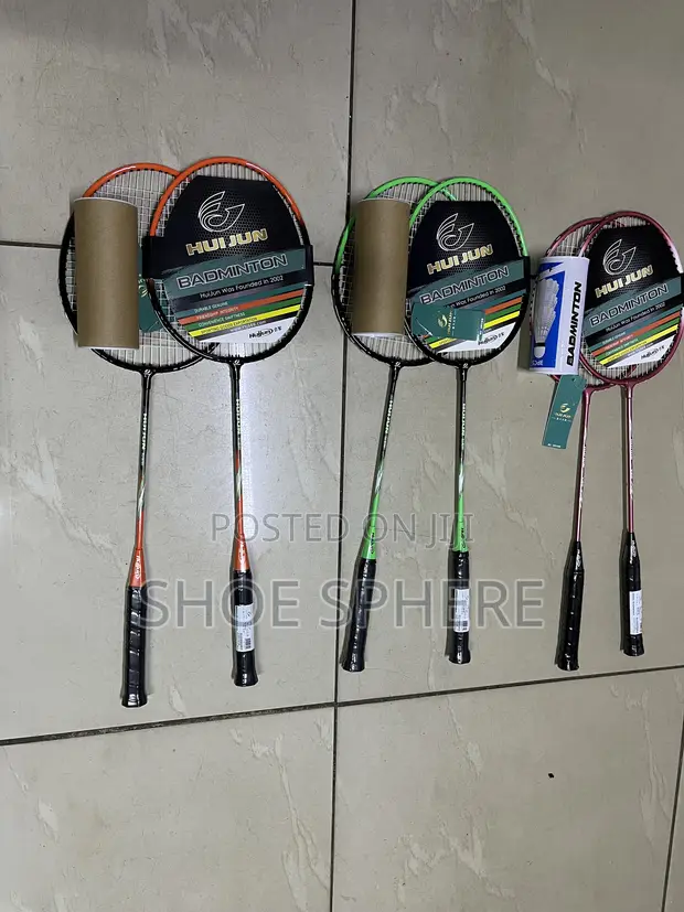 Vifaa vya Badminton: Vitu 3 vya Kufunga na Raketi 2 - 1
