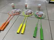 Rackets 2 za Badminton + Vitu 3 vya Shuttlecock - 1