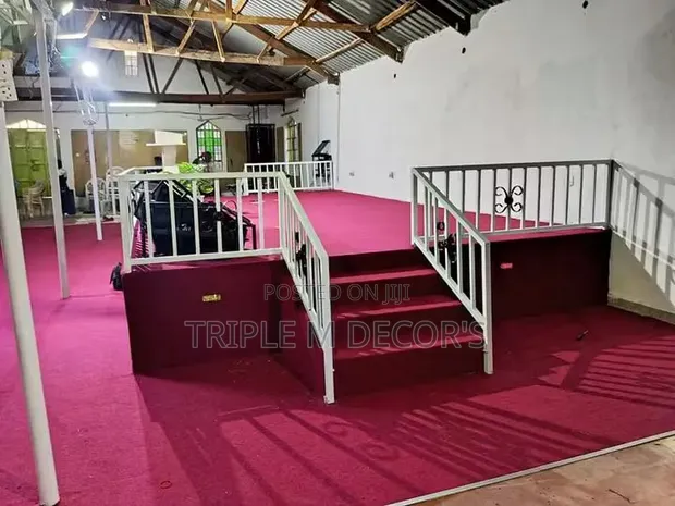 4mm Delta Wall-to-Wall Carpet for Church Altar Stage - 1