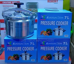 Pressure Cooker ya Aluminium 7L