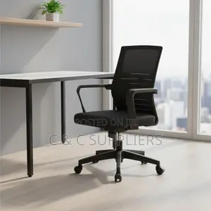 Kiti cha Mkutano cha Mesh chenye Nguvu cha Swivel