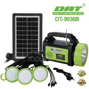 DAT 9036B Solar Home Kit na Redio ya Bluetooth