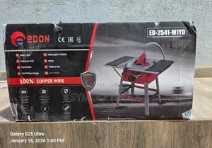 Edon Electric Table Saw Mpya Kabisa