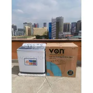 VON 13kg Twin Tub Washing Machine - White