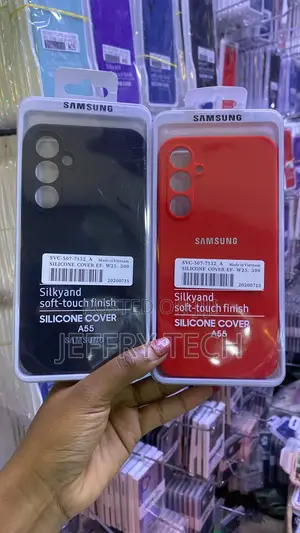 Samsung Galaxy A55 Silicone Case - Blue