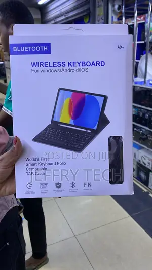 Kesi ya Kifaa cha Kibodi Isiyo na Waya ya Bluetooth kwa Samsung Galaxy Tab A9+