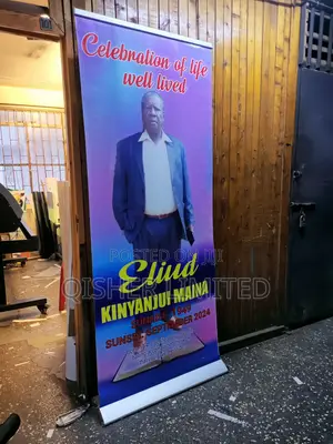 Huduma ya Kuchapisha Bango la Roll-Up kwa Kumbukumbu