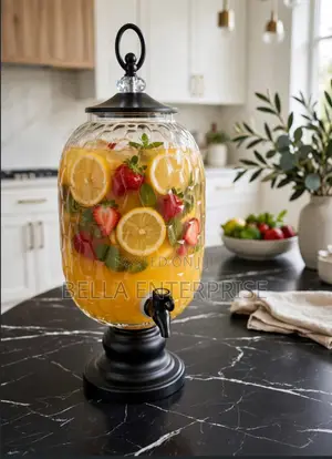 6L Pineapple Honeycomb Dispenser - Nyeusi ya Kifahari