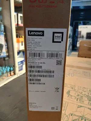 Laptop Mpya Lenovo Thinkbook 14 - Intel Core i7, 16GB RAM, 512GB SSD