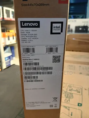 Laptop Mpya Lenovo IdeaPad 3 - Core i7, 16GB RAM, 512GB SSD