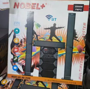 Nobel 5.1 Sound System with 2040 Woofer