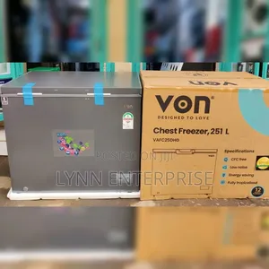 Von Chest Freezer 252 Litres