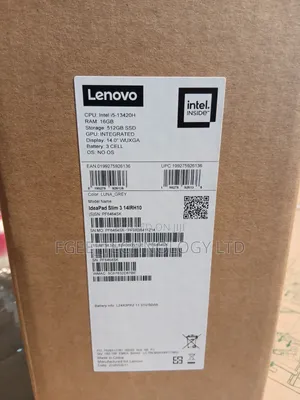 Laptop Mpya Lenovo Ideapad 3 - 16GB RAM, 512GB SSD