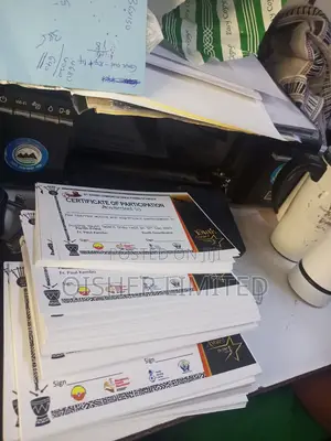 Professional Certificate Printing Services