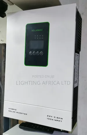 Solarmax 3.6kva 24V Hybrid Inverter na 100A MPPT