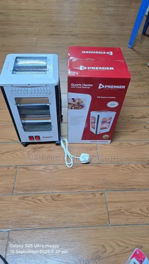 Premier Quartz Heater ya Chumba - Mpya Kabisa