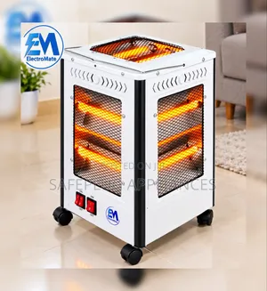 ElectroMate QH02 2000W Heater ya Umeme ya Quartz Miaka 5