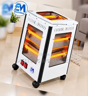 ElectroMate QH02 2000W Heater ya Chumba ya Quartz