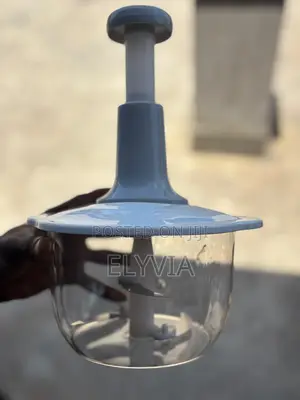 Kikwangua Mboga cha Mwongozo cha Kijivu chenye Bakuli la 2L