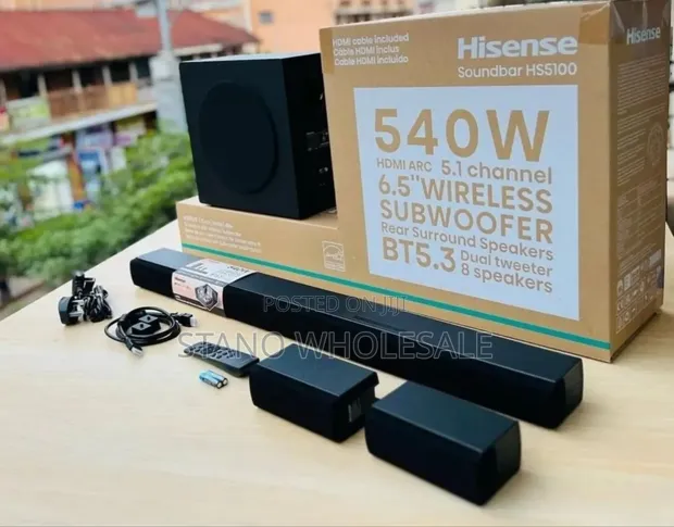 Hisense 5.1 Soundbar - Brand New - 1