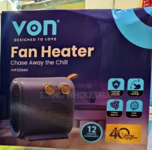 Von Fan Heater ya Chumba