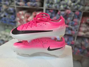 Nike Air Zoom Vapor 17 Viatu vya Mpira - Pink Tick Nyeusi
