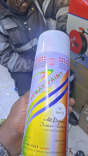 Rangi Nyeupe ya Kunyunyizia