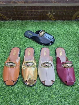 Sandals za Kuteleza na Kiuno cha Dhahabu