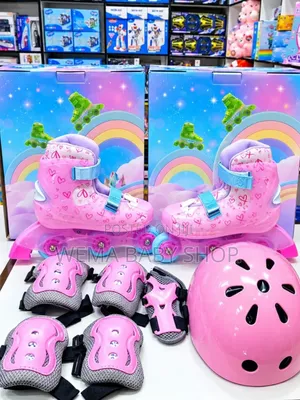 Rechargeable LED Skates Set
