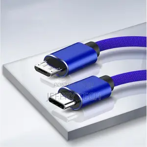 USB-C kwa Micro USB B 5-Pin Charging Cable 1m