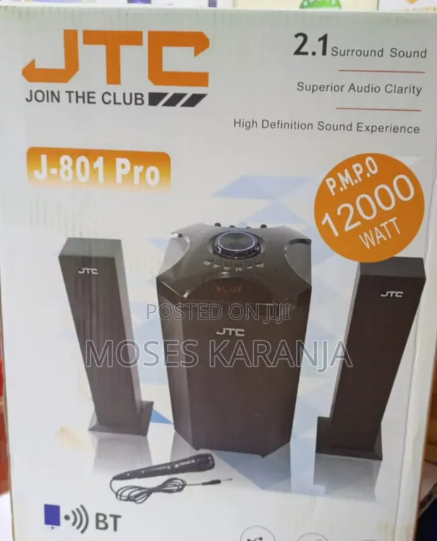 JTC Mtungi Powerful Bass Home Woofer - 1