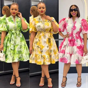 Floral Dress - Multi-Color
