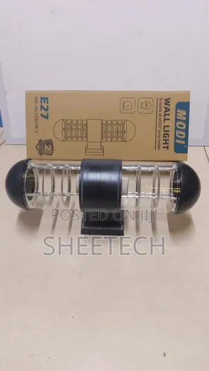 Double Outdoor Wall Light