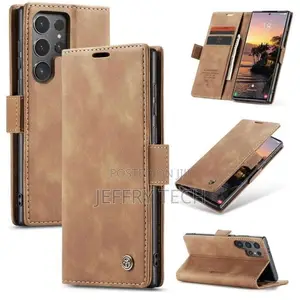 Caseme Samsung Galaxy S26 Ultra Wallet Case - Kahawia