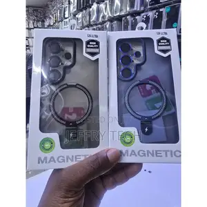 Kesi ya Samsung Galaxy S26 Ultra yenye Kickstand ya Magnetic na MagSafe - Nyeusi