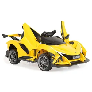KD-1668 Lamborghini-Style Kids Electric Ride-on Car - Yellow