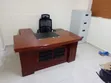 Executive Office Desk 1.6M - Kahawia la Mahogany - 1