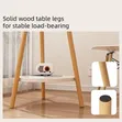 2-Tier Minimalist Nordic Round Side Table - 3