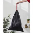 Extra Strong Drawstring Trash Bags - Heavy Duty Garbage Liners - 1