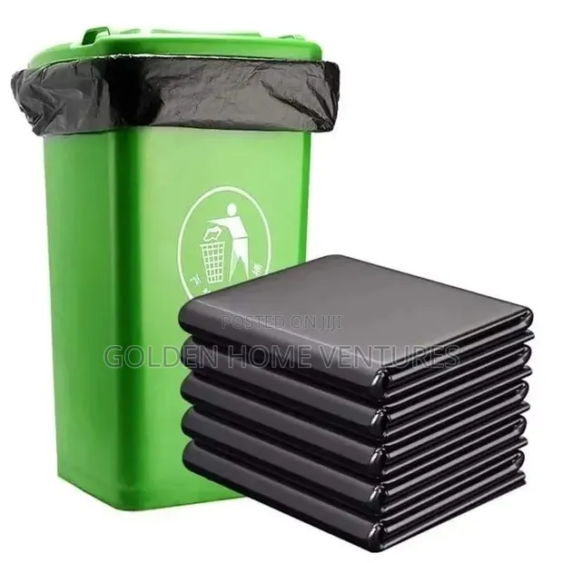 50pcs Heavy Duty Disposable Garbage Bags - 1