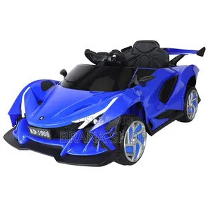 KD-1668 Lamborghini-Style Kids Electric Ride-on Car - Blue