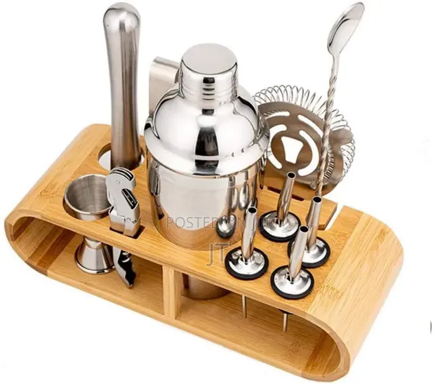 11-Piece Cocktail Shaker Set - 1