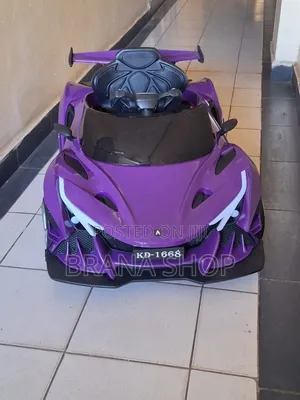 KD-1668 Lamborghini-Style Kids Electric Ride-on Car - Purple