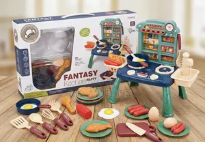 Toddler Fantasy Kitchen Playset na Vifaa