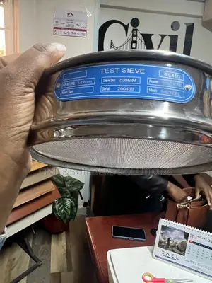 Sieve ya Kupima Udongo - Chuma cha pua/Shaba