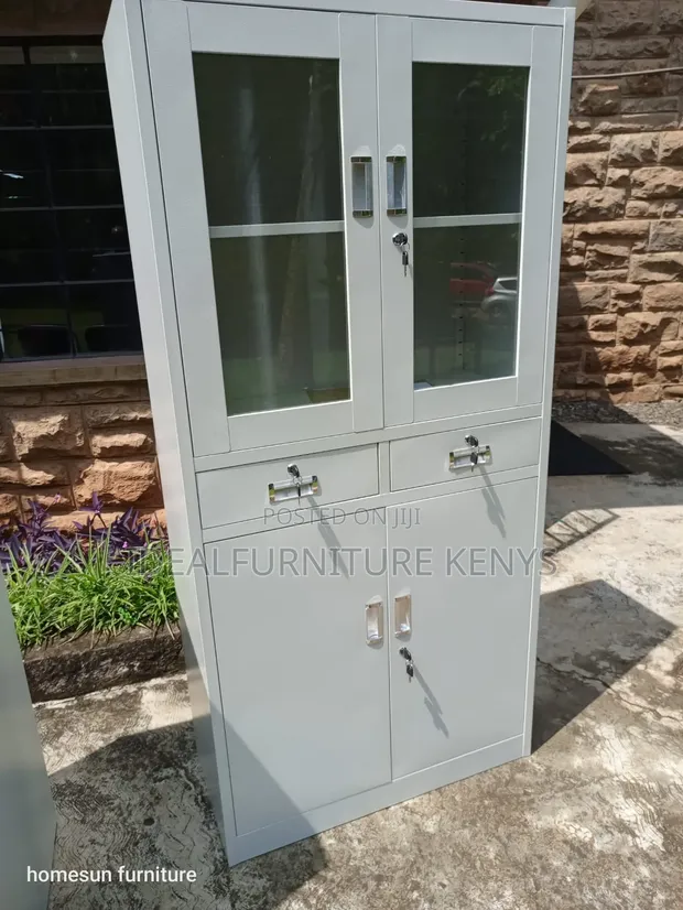 Metallic Storage Cabinet - Brand New - 1