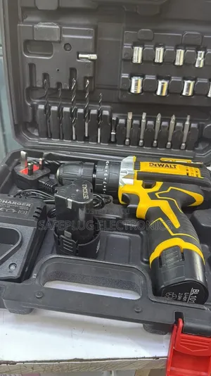 DeWALT Cordless Drill Set Mpya na Battery na Bits za Ziada
