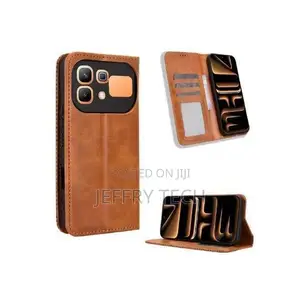 Caseme Leather Flip Cover kwa Infinix Note 60/60 Pro