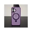 Kifaa cha iPhone 17 chenye Pete ya Kusimama ya Sumaku na Kinga za Kamera - Zambarau - 1