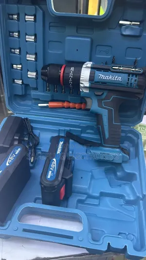 Makita 48V Heavy Duty Cordless Power Drill na Vifaa